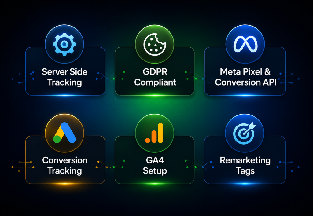 Server-side tracking for 100 percent data accuracy