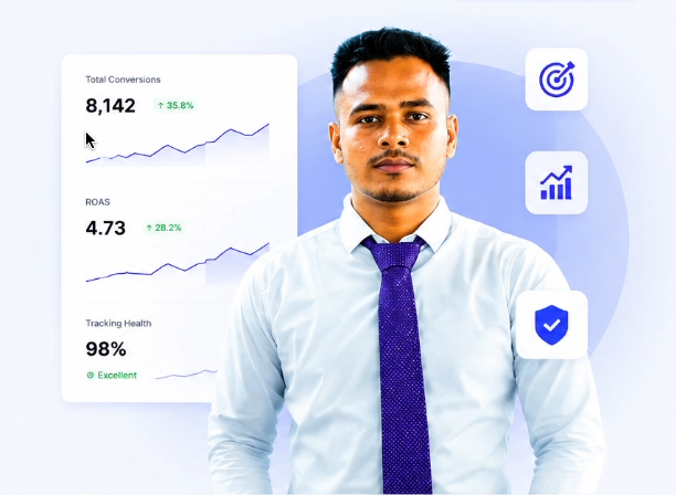Google Ads tracking setup screenshot